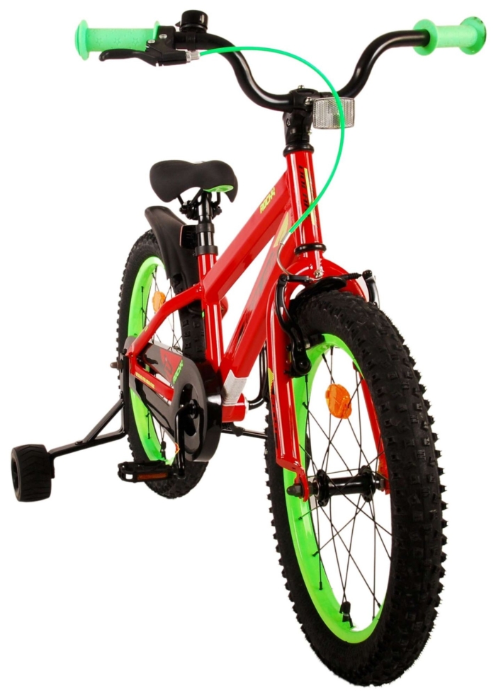 Volare Rocky Kinderfiets - Jongens - 18 inch - Rood - Afbeelding 9