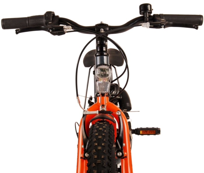 Volare Rocky Kinderfiets - 20 inch - Grijs Oranje - 6 speed - Prime Collection - Afbeelding 10