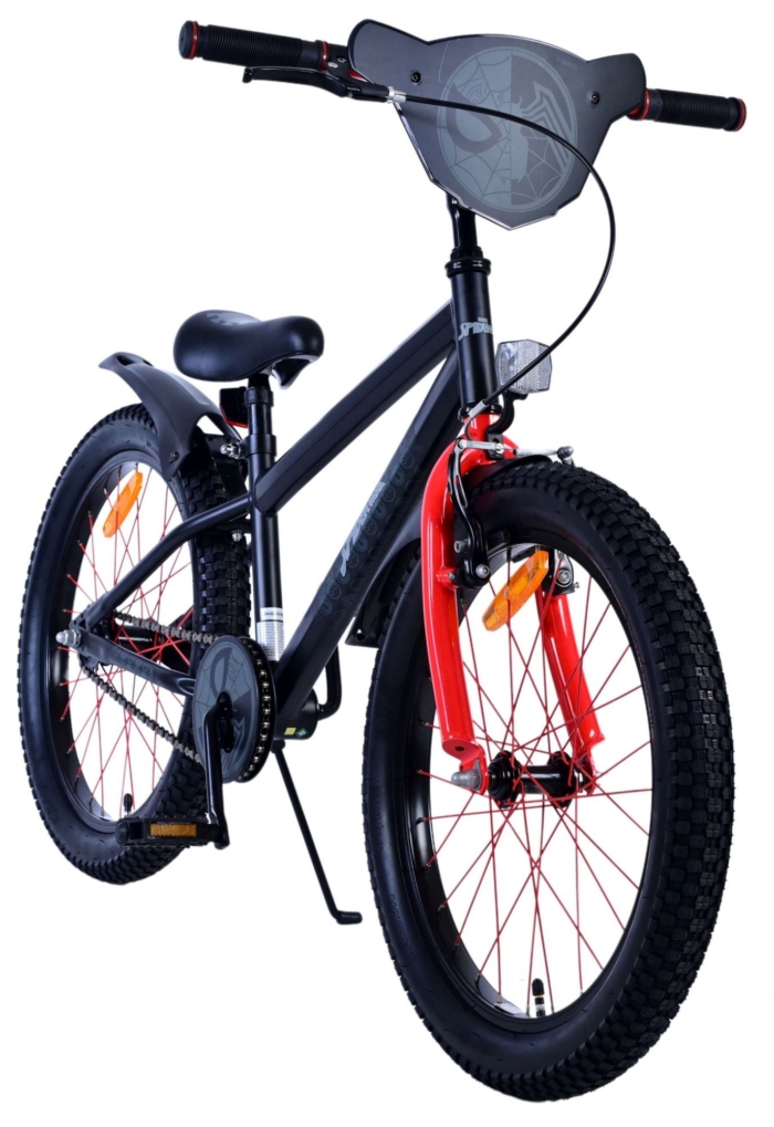 Spider-Man - Kinderfiets - Jongens - 20 inch - Mat Zwart - Afbeelding 5