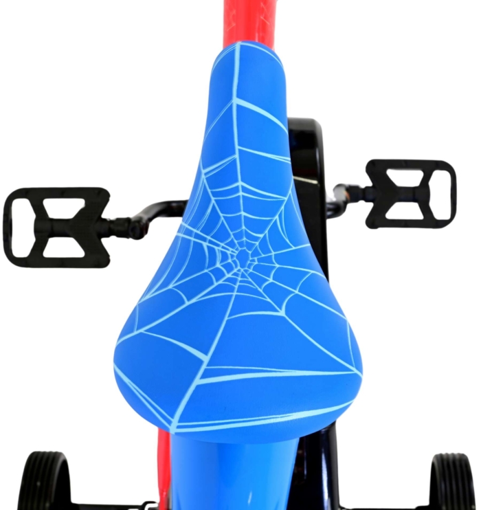 Marvel Spider-Man Kinderfiets - Jongens - 14 inch - Rood/Blauw - Afbeelding 4