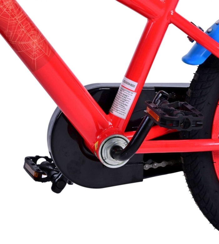 Spider-Man Kinderfiets - Jongens - 16 inch - Rood - Afbeelding 10