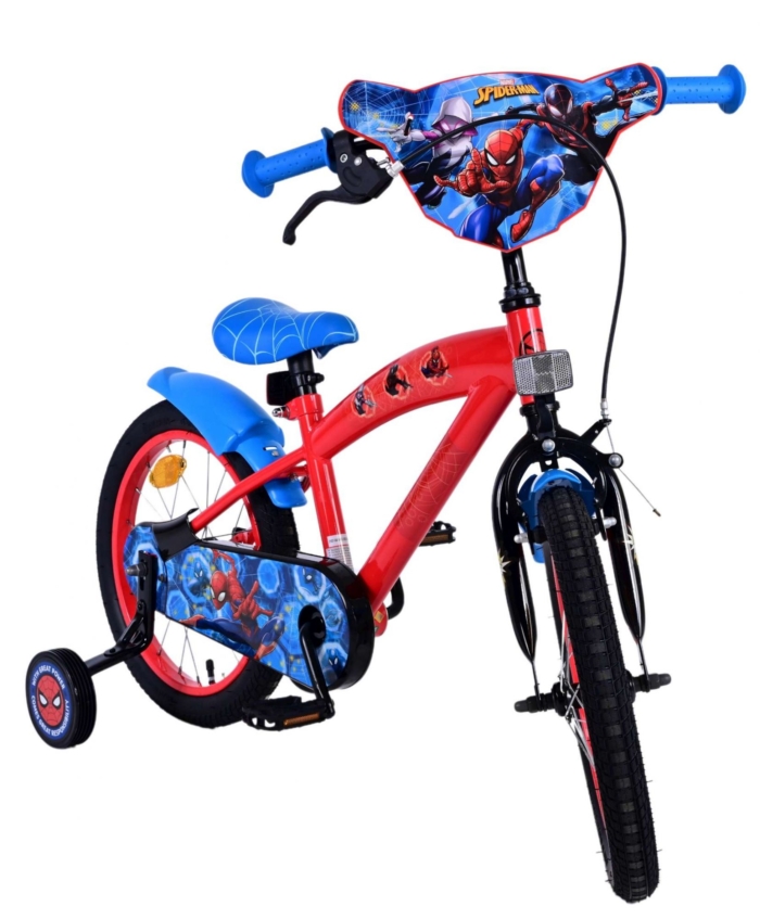 Spider-Man Kinderfiets - Jongens - 16 inch - Rood - Afbeelding 6