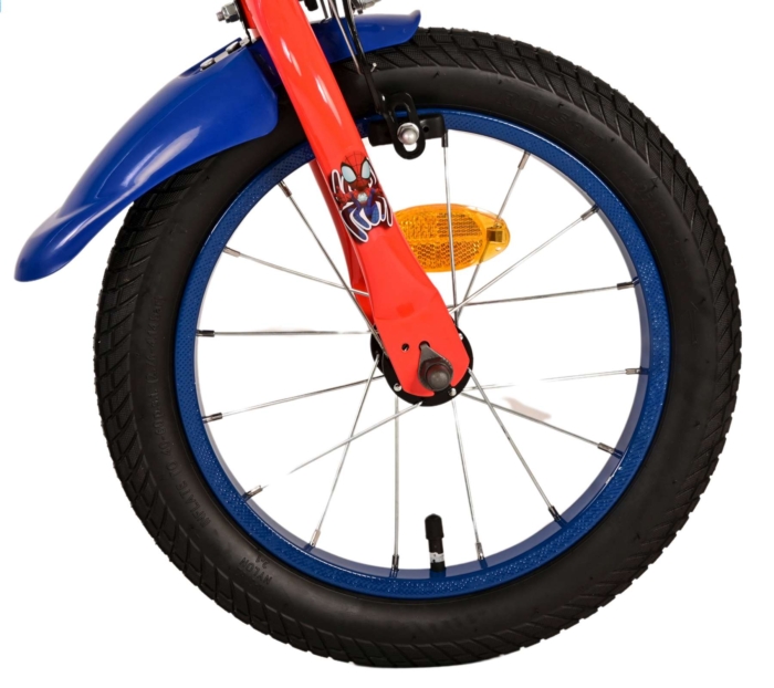 Spidey Kinderfiets - Jongens - 14 inch - Blauw - Afbeelding 4