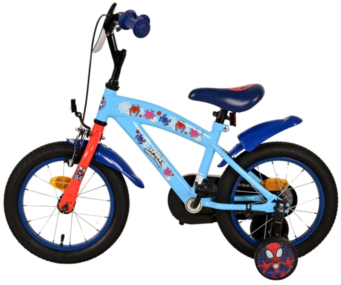 Spidey Kinderfiets - Jongens - 14 inch - Blauw - Afbeelding 8