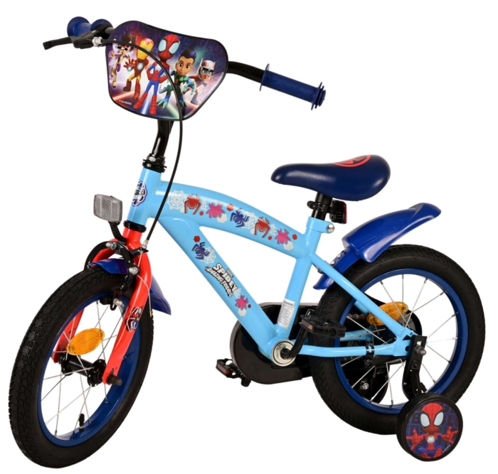 Spidey Kinderfiets - Jongens - 14 inch - Blauw - Afbeelding 9