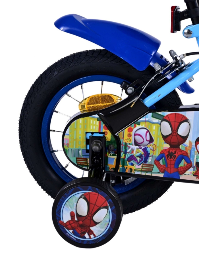 Spidey Kinderfiets - Jongens - 12 inch - Blauw - Twee handremmen - Afbeelding 3