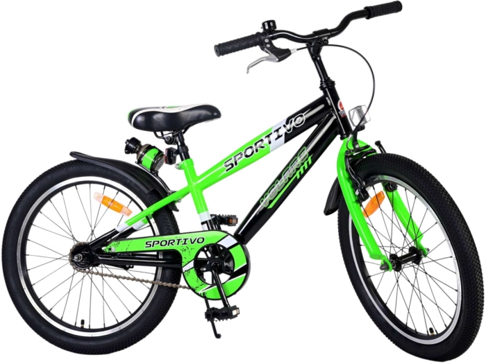 Volare Sportivo Kinderfiets - Jongens - 20 inch - Groen - Afbeelding 2