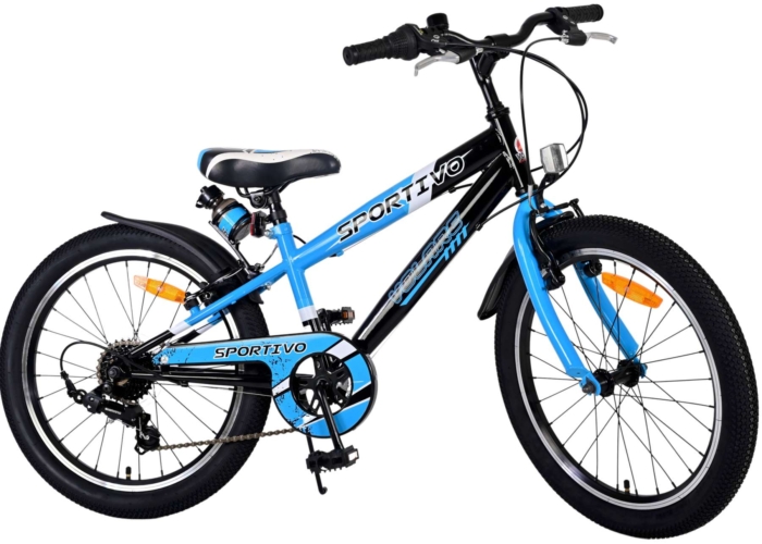 Volare Sportivo Kinderfiets - Jongens - 20 inch - Blauw - 7 versnellingen - Afbeelding 2