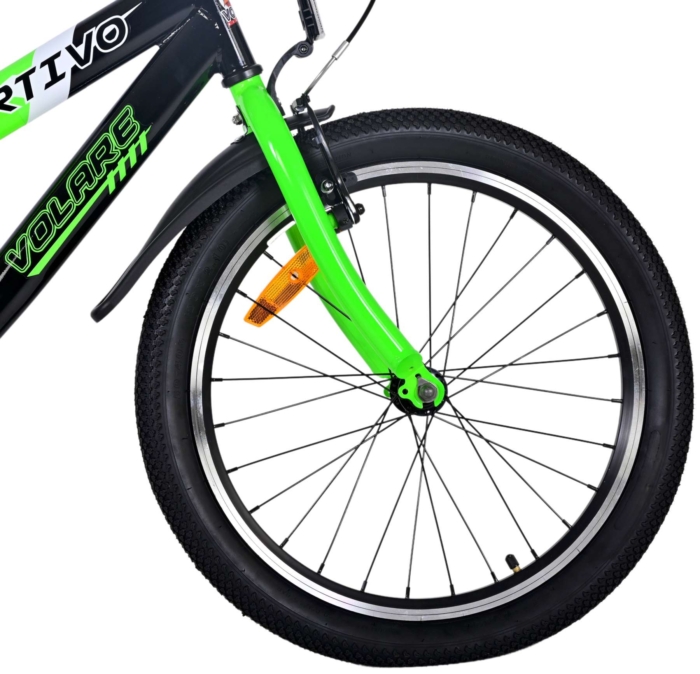 Volare Sportivo Kinderfiets - Jongens - 20 inch - Groen - Afbeelding 4