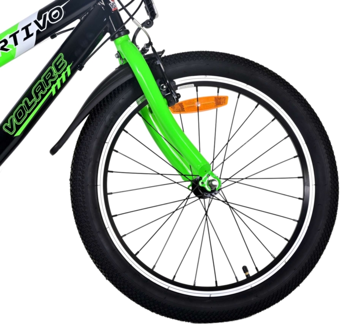 Volare Sportivo Kinderfiets - Jongens - 20 inch - Groen - 7 versnellingen - Afbeelding 4