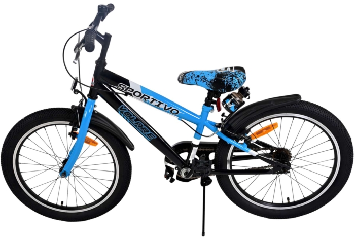 Volare Sportivo Kinderfiets - Jongens - 20 inch - Blauw - Twee handremmen - Afbeelding 8