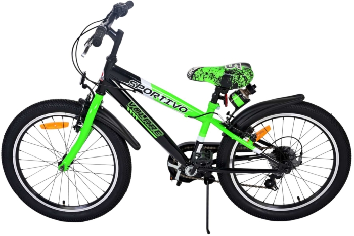 Volare Sportivo Kinderfiets - Jongens - 20 inch - Groen - 7 versnellingen - Afbeelding 9