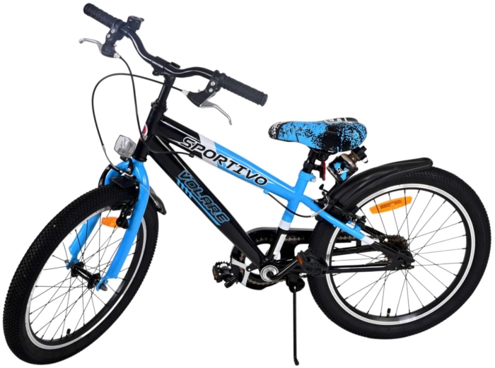 Volare Sportivo Kinderfiets - Jongens - 20 inch - Blauw - Twee handremmen - Afbeelding 9