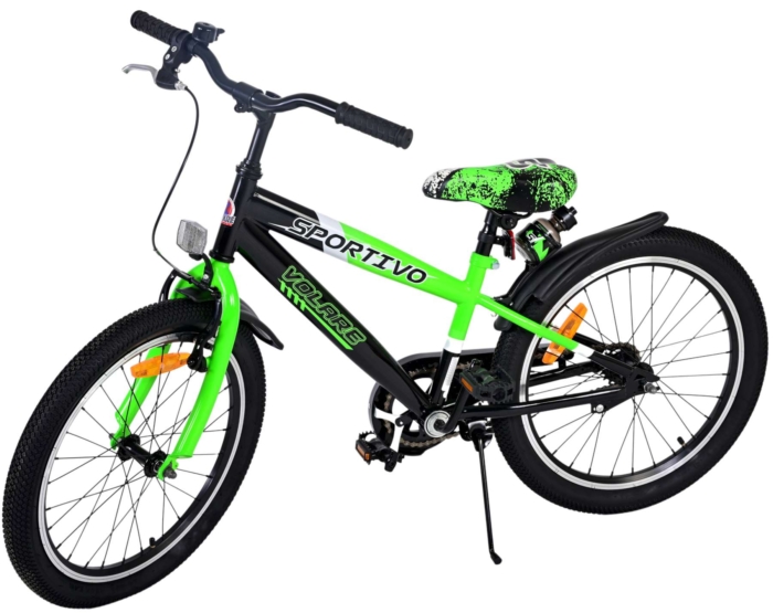 Volare Sportivo Kinderfiets - Jongens - 20 inch - Groen - Afbeelding 9