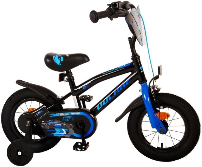 Volare Super GT Kinderfiets - Jongens - 12 inch - Blauw - Afbeelding 2