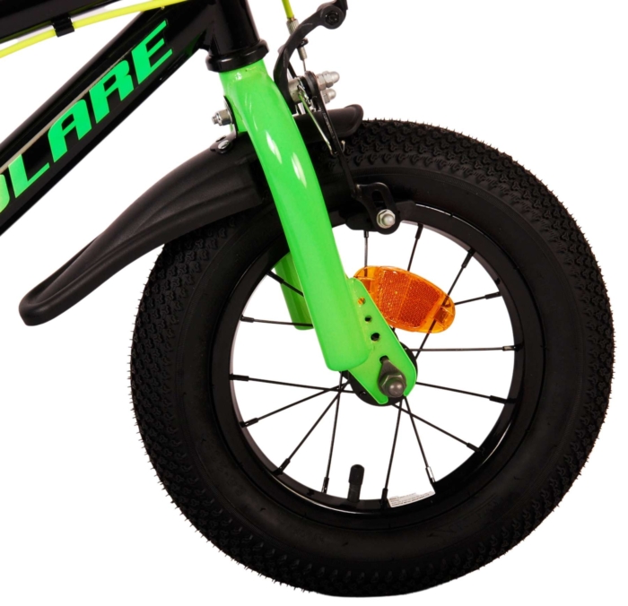 Volare Super GT Kinderfiets - Jongens - 12 inch - Groen - Twee handremmen - Afbeelding 5