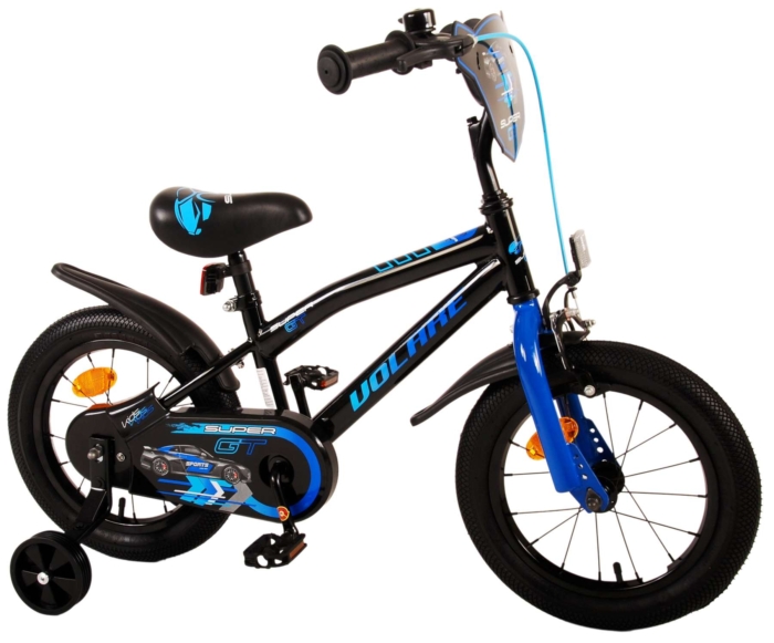 Volare Super GT Kinderfiets - Jongens - 14 inch - Blauw - Afbeelding 2