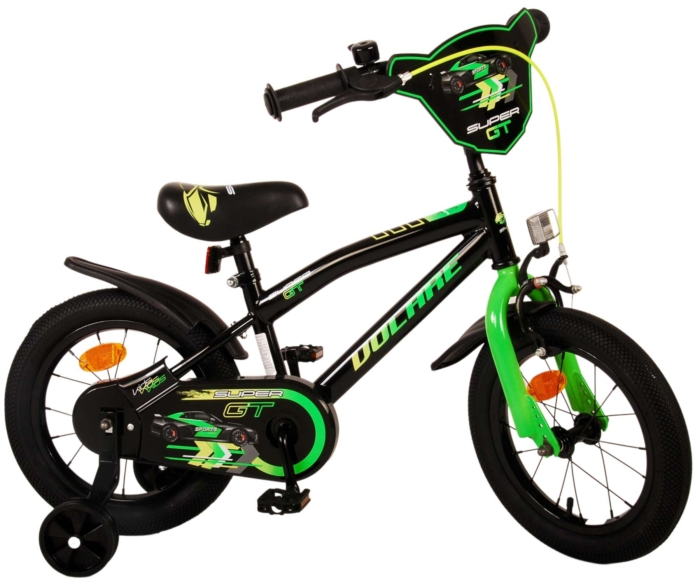 Volare Super GT Kinderfiets - Jongens - 14 inch - Groen - Afbeelding 3