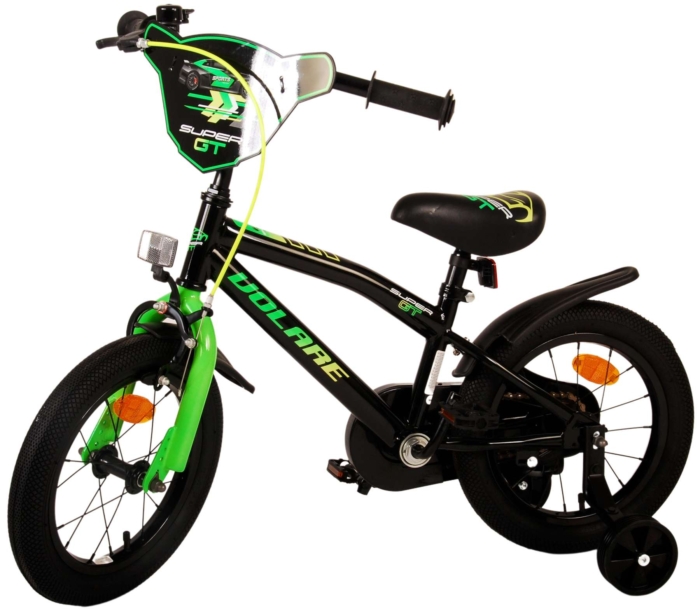 Volare Super GT Kinderfiets - Jongens - 14 inch - Groen - Afbeelding 14