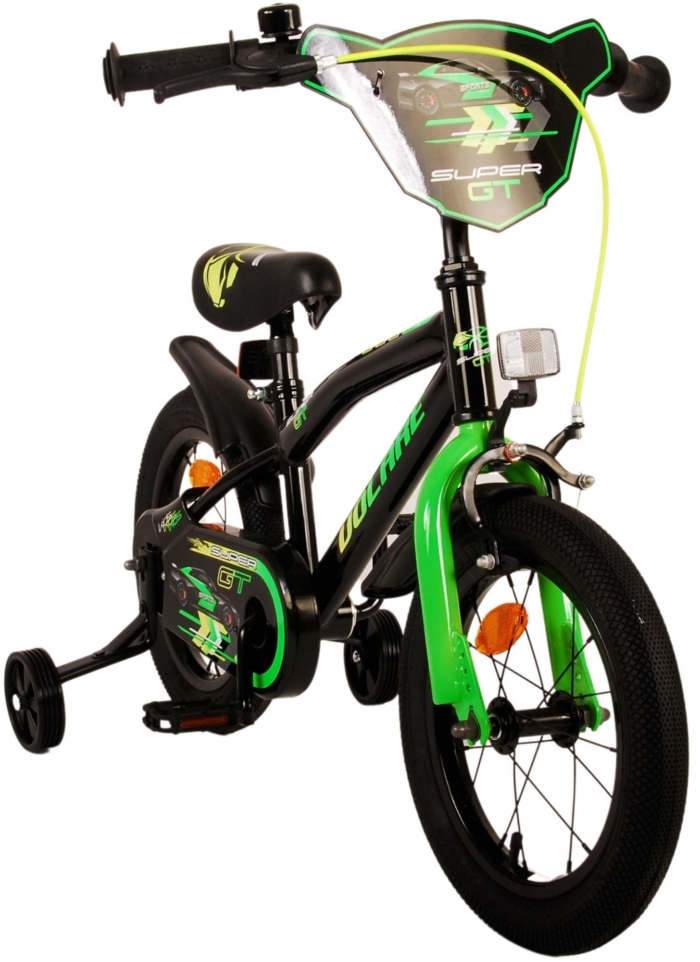 Volare Super GT Kinderfiets - Jongens - 14 inch - Groen - Afbeelding 10