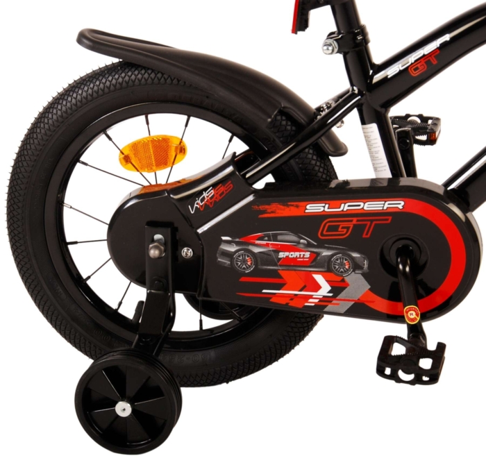 Volare Super GT Kinderfiets - Jongens - 14 inch - Rood - Afbeelding 4