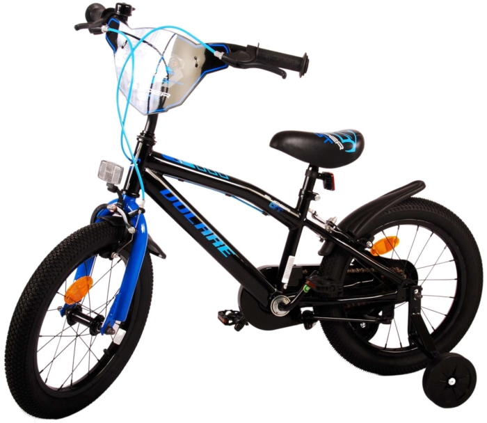 Volare Super GT Kinderfiets - Jongens - 16 inch - Blauw - Twee handremmen - Afbeelding 14