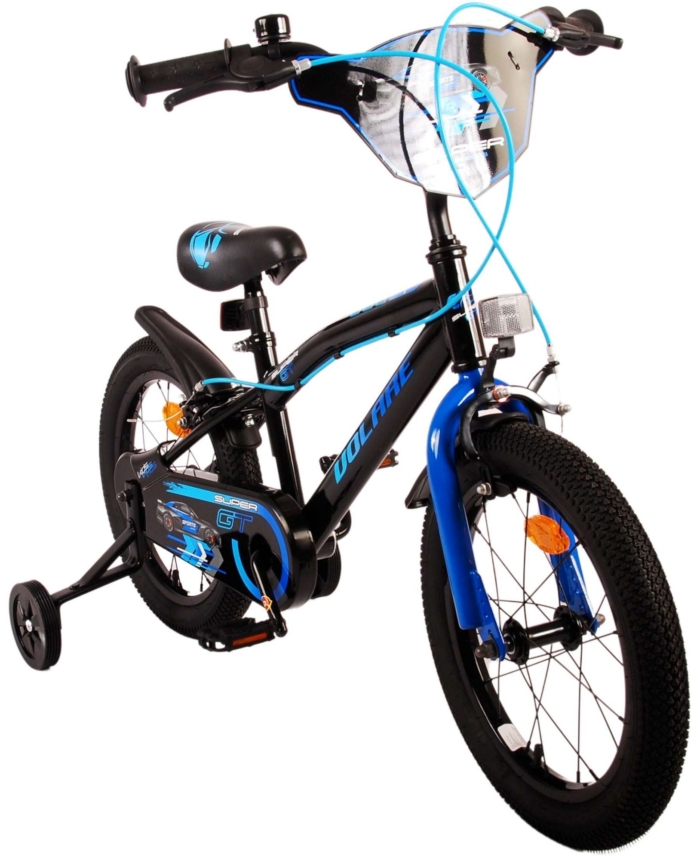 Volare Super GT Kinderfiets - Jongens - 16 inch - Blauw - Twee handremmen - Afbeelding 10