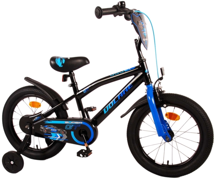 Volare Super GT Kinderfiets - Jongens - 16 inch - Blauw - Afbeelding 2