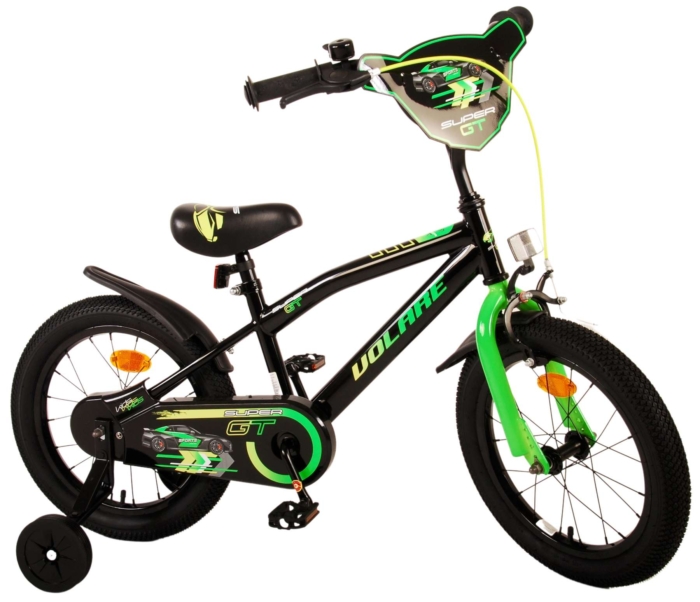 Volare Super GT Kinderfiets - Jongens - 16 inch - Groen - Afbeelding 3