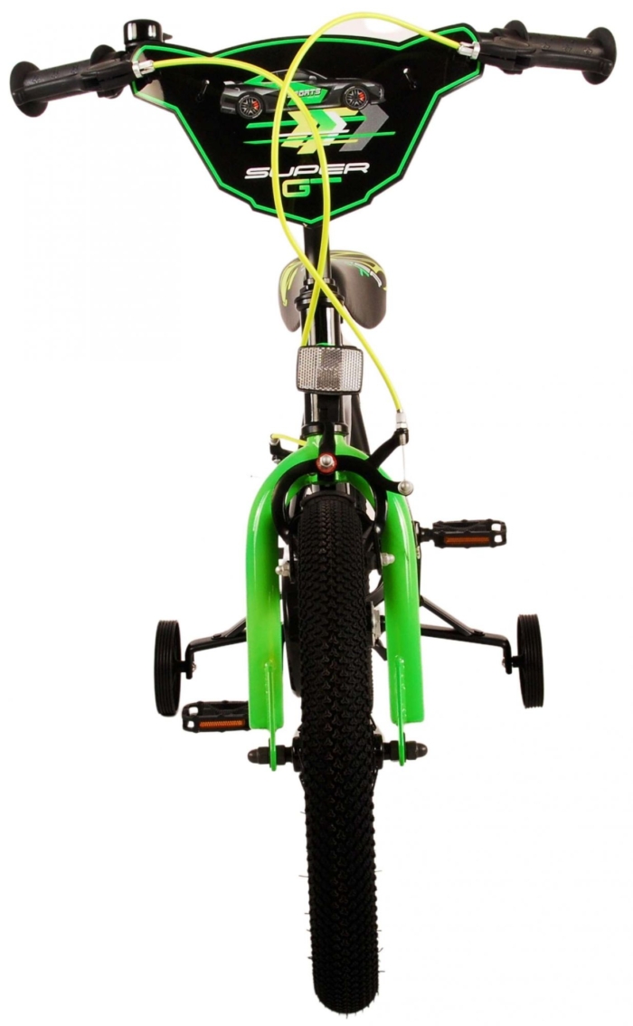 Volare Super GT Kinderfiets - Jongens - 16 inch - Groen - Twee handremmen - Afbeelding 11