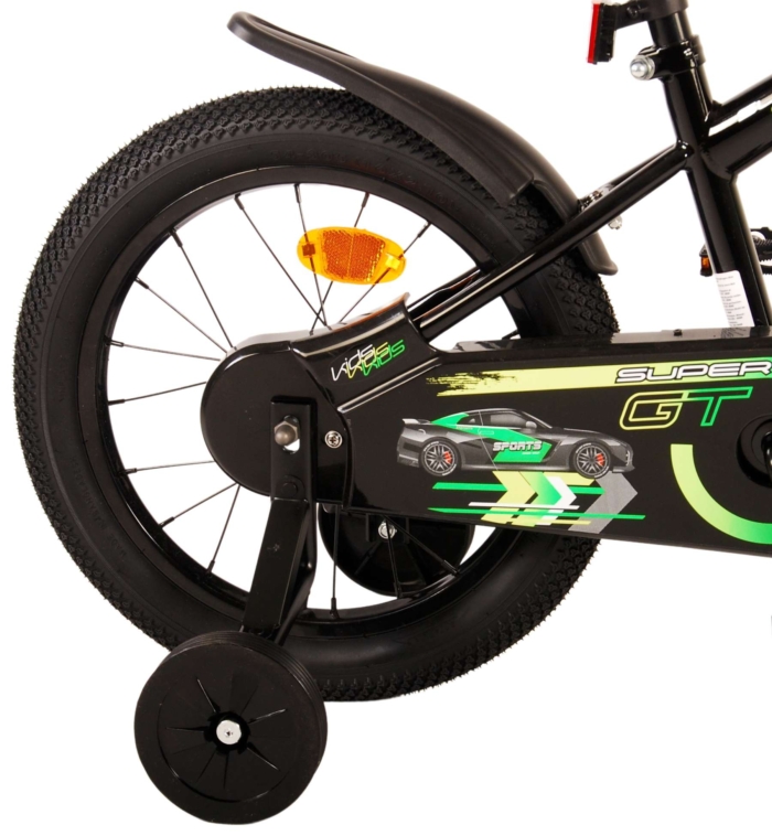 Volare Super GT Kinderfiets - Jongens - 16 inch - Groen - Afbeelding 4