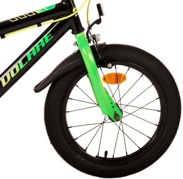 Volare Super GT Kinderfiets - Jongens - 16 inch - Groen - Twee handremmen - Afbeelding 5