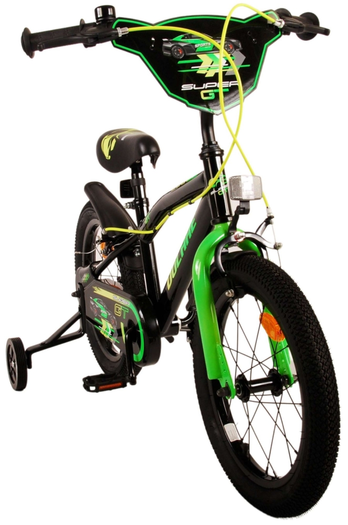 Volare Super GT Kinderfiets - Jongens - 16 inch - Groen - Twee handremmen - Afbeelding 10