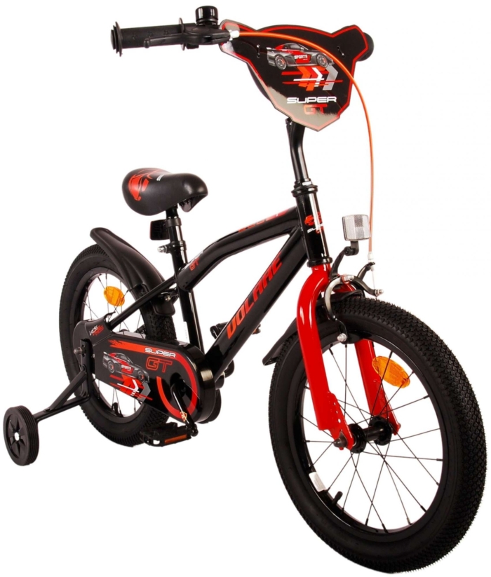 Volare Super GT Kinderfiets - Jongens - 16 inch - Rood - Afbeelding 10