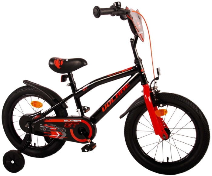 Volare Super GT Kinderfiets - Jongens - 16 inch - Rood - Afbeelding 2