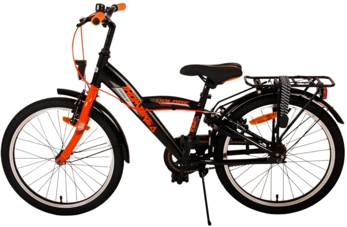 Volare Thombike Kinderfiets - Jongens - 20 inch - Zwart Oranje - Twee Handremmen - Afbeelding 13