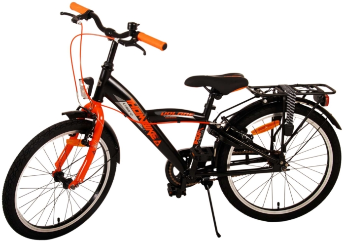 Volare Thombike Kinderfiets - Jongens - 20 inch - Zwart Oranje - Twee Handremmen - Afbeelding 14