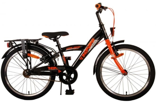 Volare Thombike Kinderfiets - Jongens - 20 inch - Zwart Oranje - Twee Handremmen