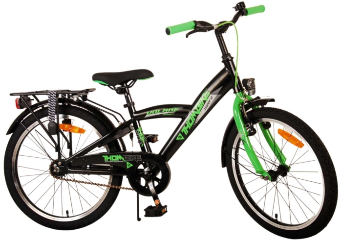 Volare Thombike Kinderfiets - Jongens - 20 inch - Zwart Groen - Afbeelding 3