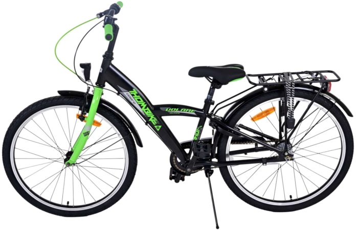 Volare Thombike Kinderfiets - Jongens - 24 inch - Groen Zwart - 3 versnellingen - Afbeelding 9