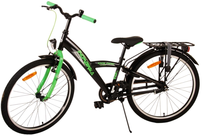 Volare Thombike Kinderfiets - Jongens - 24 inch - Zwart Groen - Afbeelding 14