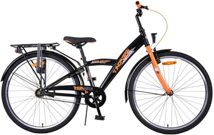 Volare Thombike Kinderfiets - Jongens - 26 inch - Zwart Oranje - Afbeelding 2