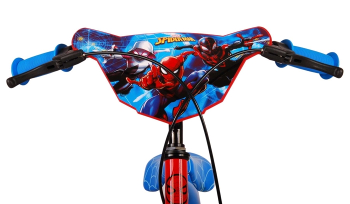 Ultimate Spider-Man Kinderfiets - Jongens - 16 inch - Blauw/Rood - Twee handremmen - Afbeelding 11