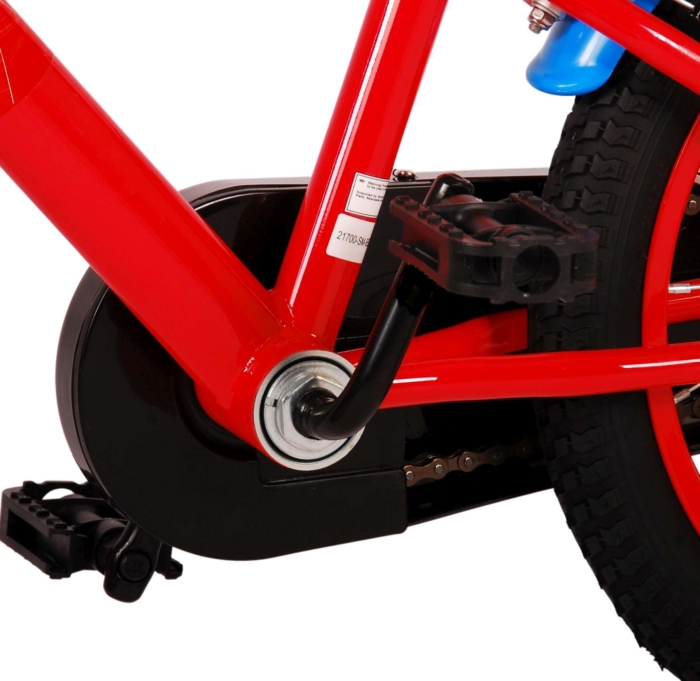 Ultimate Spider-Man Kinderfiets - Jongens - 16 inch - Blauw/Rood - Twee handremmen - Afbeelding 14