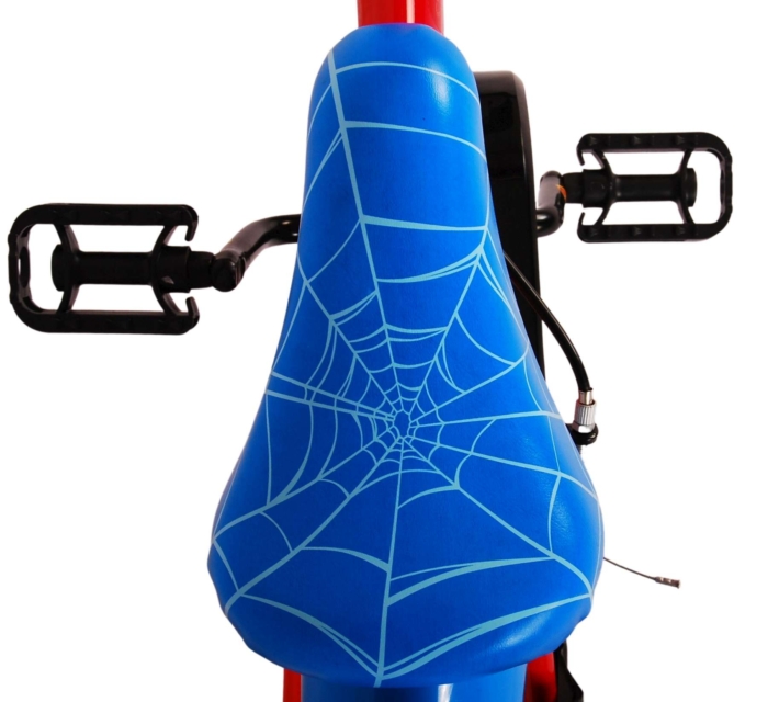 Ultimate Spider-Man Kinderfiets - Jongens - 16 inch - Blauw/Rood - Twee handremmen - Afbeelding 8