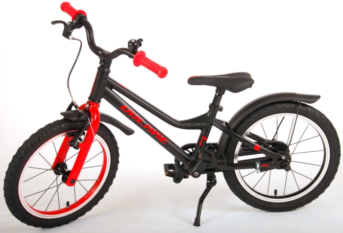 Volare Blaster Kinderfiets - Jongens - 16 inch  - Zwart/Rood - Prime Collection - Afbeelding 16