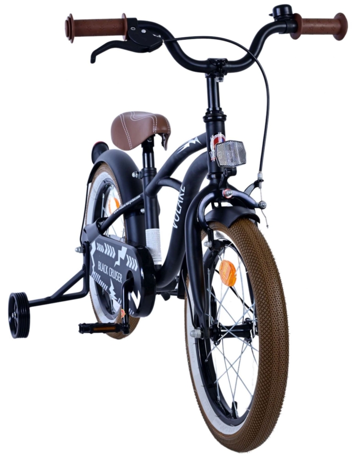 Volare Black Cruiser Kinderfiets - Jongens - 16 inch - Zwart - Afbeelding 5