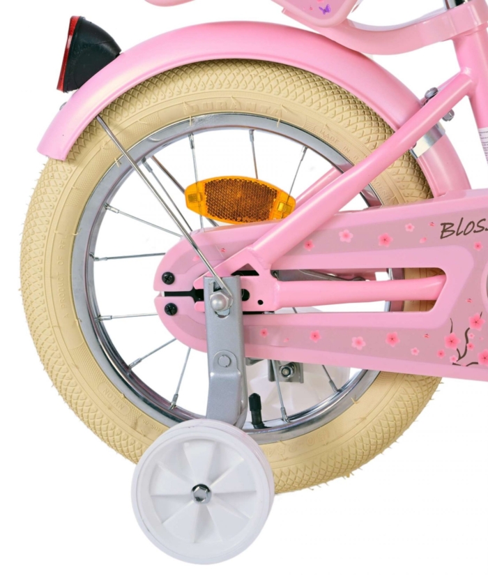 Volare Blossom Kinderfiets - Meisjes - 14 inch - Roze - Afbeelding 2