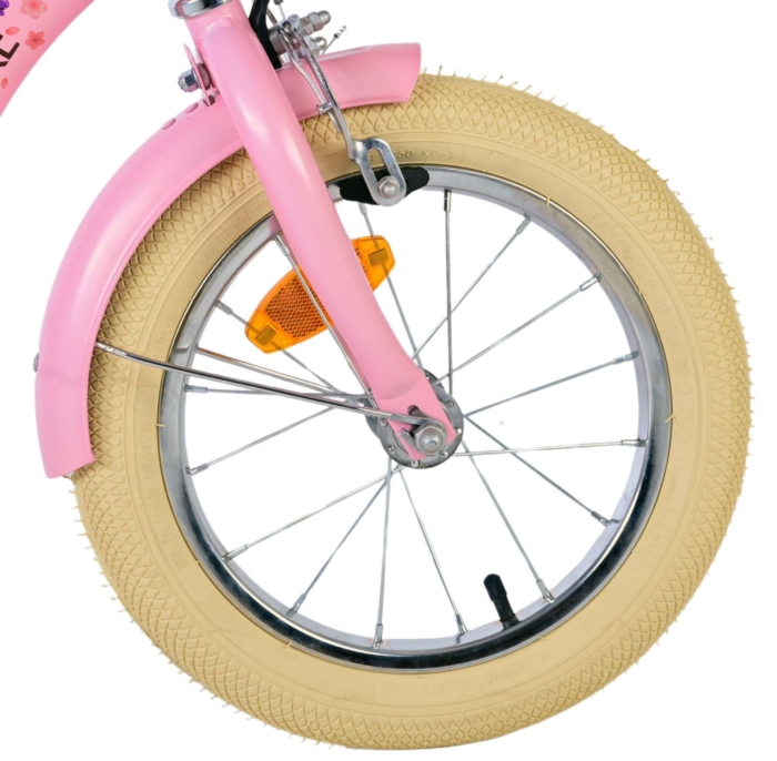 Volare Blossom Kinderfiets - Meisjes - 14 inch - Roze - Afbeelding 3