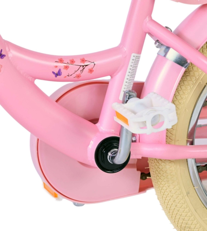 Volare Blossom Kinderfiets - Meisjes - 14 inch - Roze - Afbeelding 9